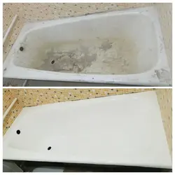 Bathtub restoration before and after photos