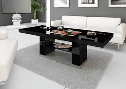 Transformable coffee table for living room photo