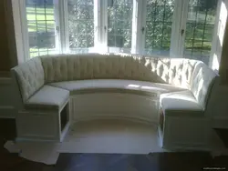 Sofas For The Kitchen With A Bay Window Photo