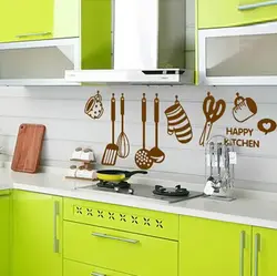 Kitchen apron stickers photo