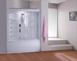 Küvetli duş kabinası 150x80 şəkil