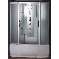 Shower cabin with bathtub 150x80 photo