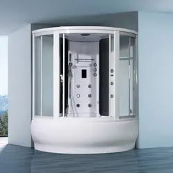 Küvetli duş kabinası 150x80 şəkil
