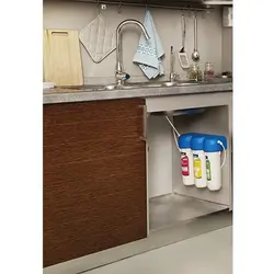 Фільтр для вады на кухні фота