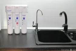 Фильтр для воды на кухне фото