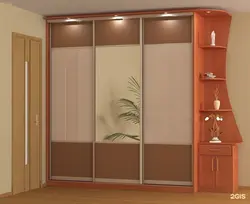 Two-door wardrobe in the hallway photo