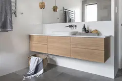 Wooden Bathroom Furniture Photo