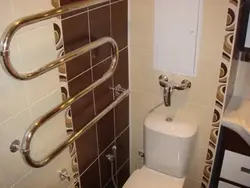 Полотенцесушитель в ванной фото в хрущевке