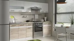 Kitchen sonoma oak and white photo