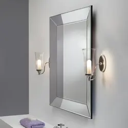 Зеркало В Ванную С Бра Фото