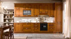Kitchens call from solid oak photo
