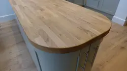 Oak Countertop For Kitchen Photo