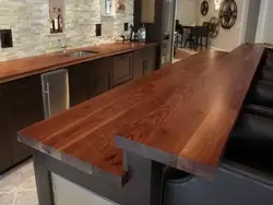 Oak Countertop For Kitchen Photo