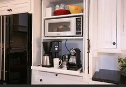 Шкаф Для Техники На Кухне Фото
