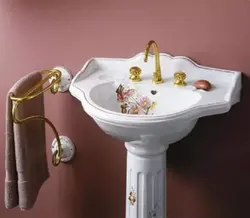 Раковина на ножках в ванную фото