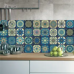 Kitchen Tile Stickers Photo