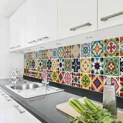 Kitchen tile stickers photo