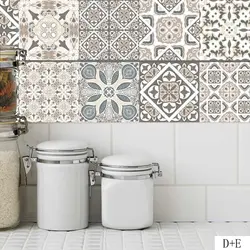 Kitchen tile stickers photo