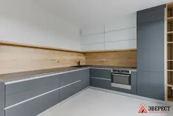 Kitchen With Integrated Handles White Photo
