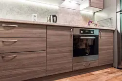 Photo of a kitchen made of chipboard and mdf