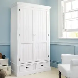 Bedroom wardrobe with legs photo