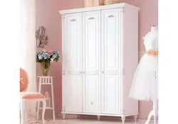 Bedroom wardrobe with legs photo