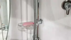 Штанга с душем для ванной фото