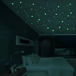 Ceiling Starry Sky In The Bedroom Photo