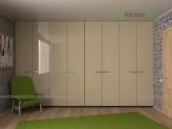 Built-In Wardrobe In The Living Room Photo