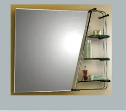 Bath Shelf With Mirror Photo