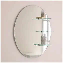 Полка для ванны с зеркалом фото