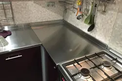 Stainless Steel Countertop For Kitchen Photo