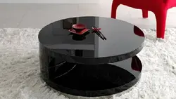 Round Coffee Tables For The Living Room Photo