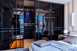 Glass Wardrobes For Bedrooms Photo