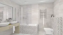 Alberwood tiles in the bathroom interior photo