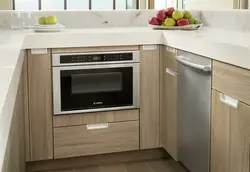 Options for installing an oven in the kitchen photo