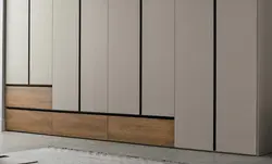 Кіреберіс фотосуретіндегі шкафтарға арналған біріктірілген тұтқалар