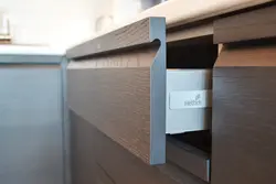 Integrated Handles For Cabinets In The Hallway Photo