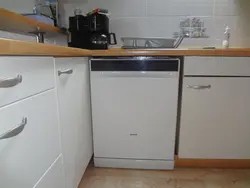 Dishwasher In The Kitchen Under The Countertop Photo