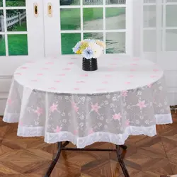 Скатерть на овальный стол для кухни фото