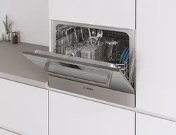 Tabletop Dishwasher In The Kitchen Interior Photo