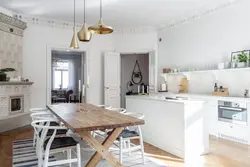 Люстра на кухню в скандинавском стиле фото