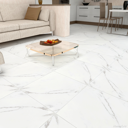 Marble kitchen floor tiles photo