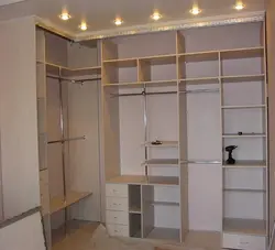 Do-It-Yourself Corner Wardrobe In The Hallway Photo