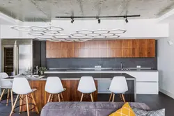 Loft Style Island In The Kitchen Photo