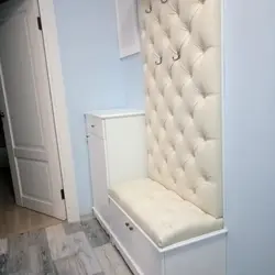 Hallway Wardrobe With Soft Seat Photo