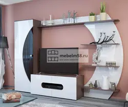 Современные горки под телевизор для гостиной фото