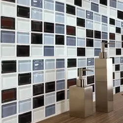 Self-adhesive tiles for bathroom walls photo