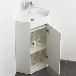 Small Bathroom Sink With Cabinet Photo