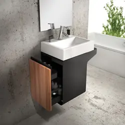 Small Bathroom Sink With Cabinet Photo